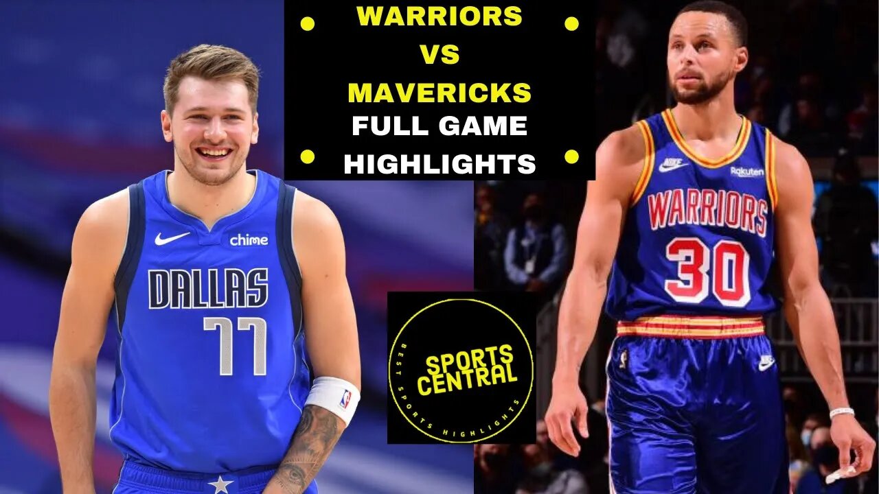 Warriors VS Mavericks Full Game Highlights Steph & Luka On Fire