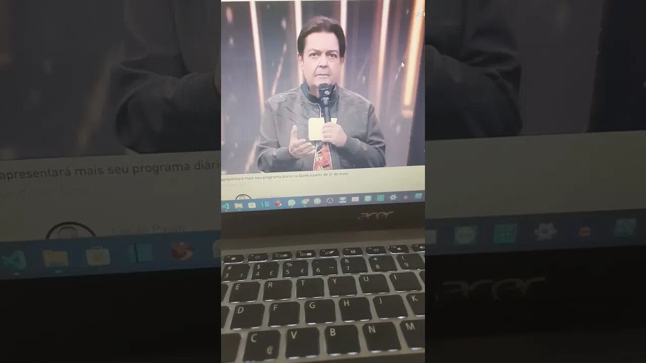 Faustão deixará comando da atração e futuro é incerto... eu acho que perdeu a personalidade natural