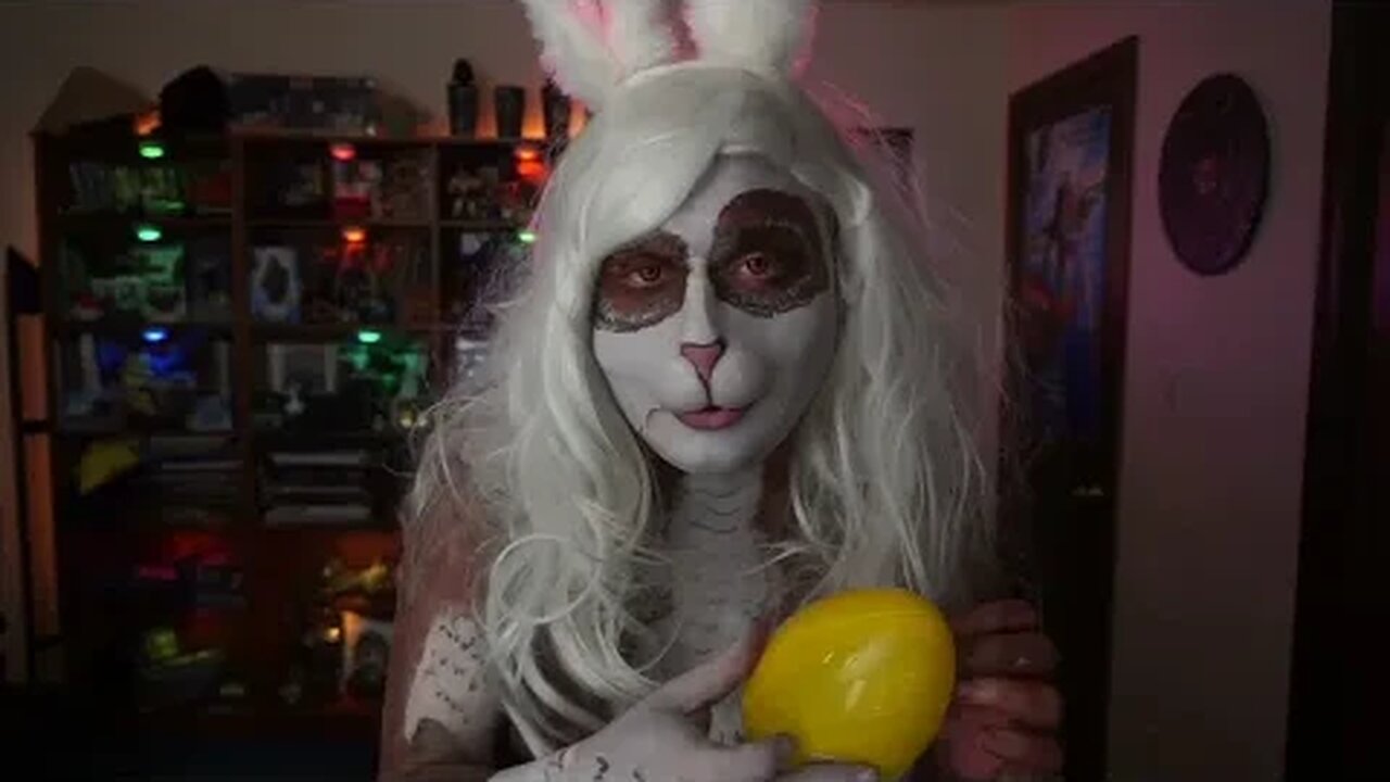 Happy Easter! Easter Bunny Has a enlightening chat with you : Tapping and Mukbang