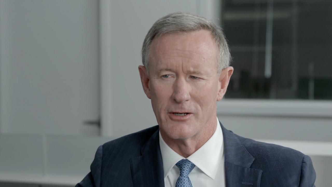 Admiral McRaven Talks Life, Saddam Hussein And Millennials