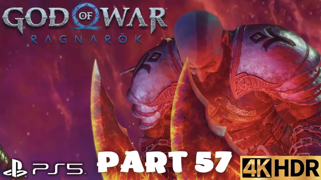 Muspelheim Trials Finale | God of War: Ragnarök | Beyond Ragnarök Part 20 (57) | PS5, PS4 | 4K HDR