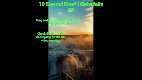 10 Second Short | Waterfalls | Brilliant Mind Meditation Music #meditation #3 @Meditation Channel