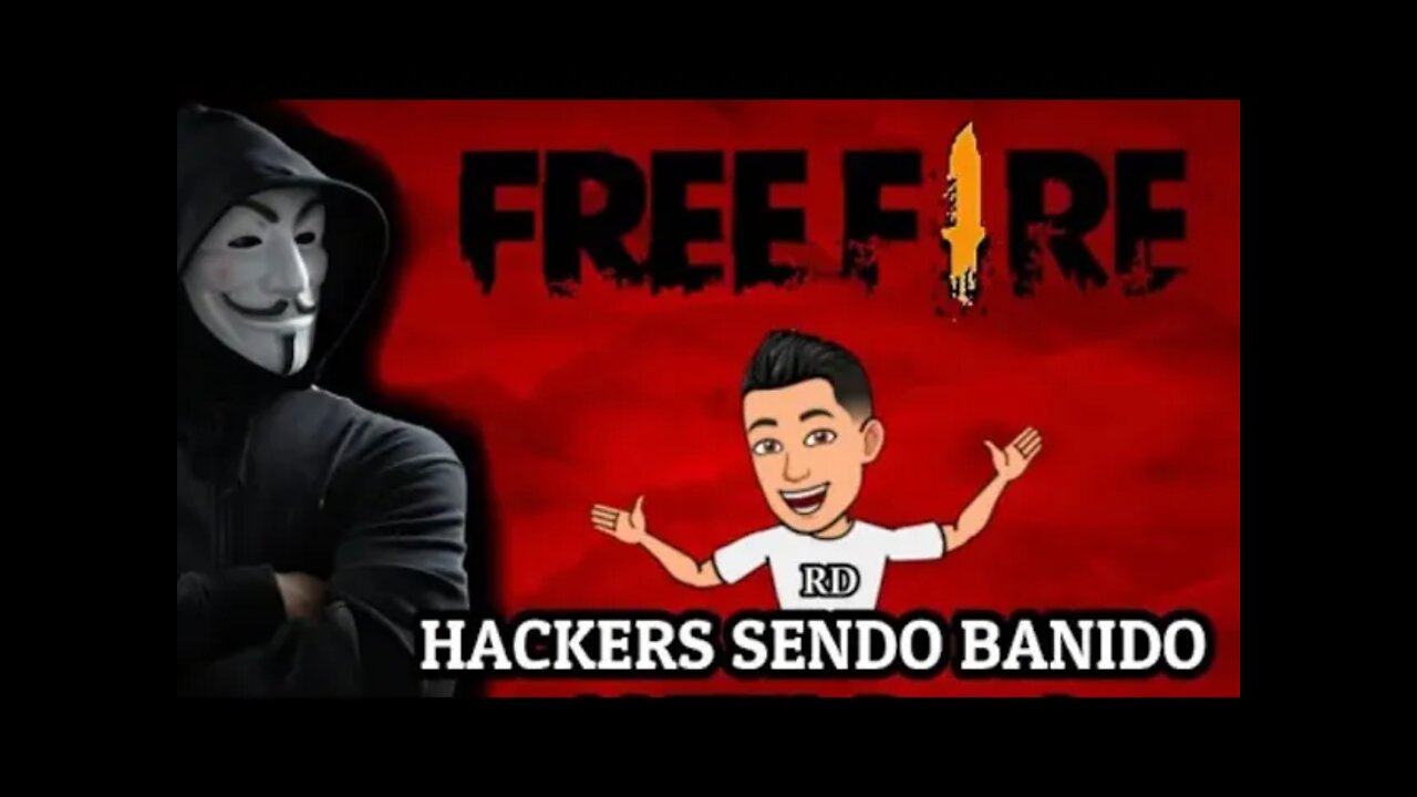 VÍDEO DE HACKERS BANIDO AO VIVO NO FREE FIRE