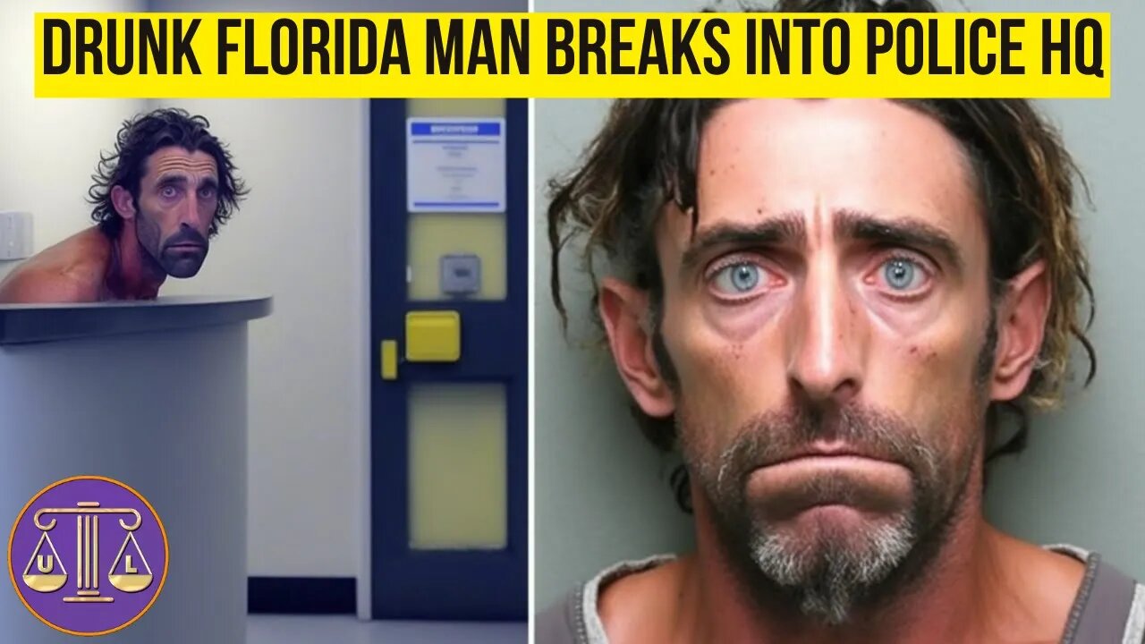 Craziest Police Station Break-In Ever: Drunk Man Goes Wild in Florida