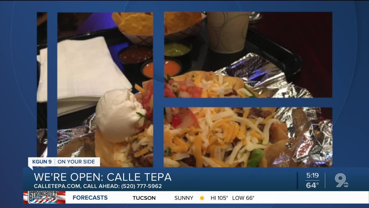 Calle Tepa offers takeout options