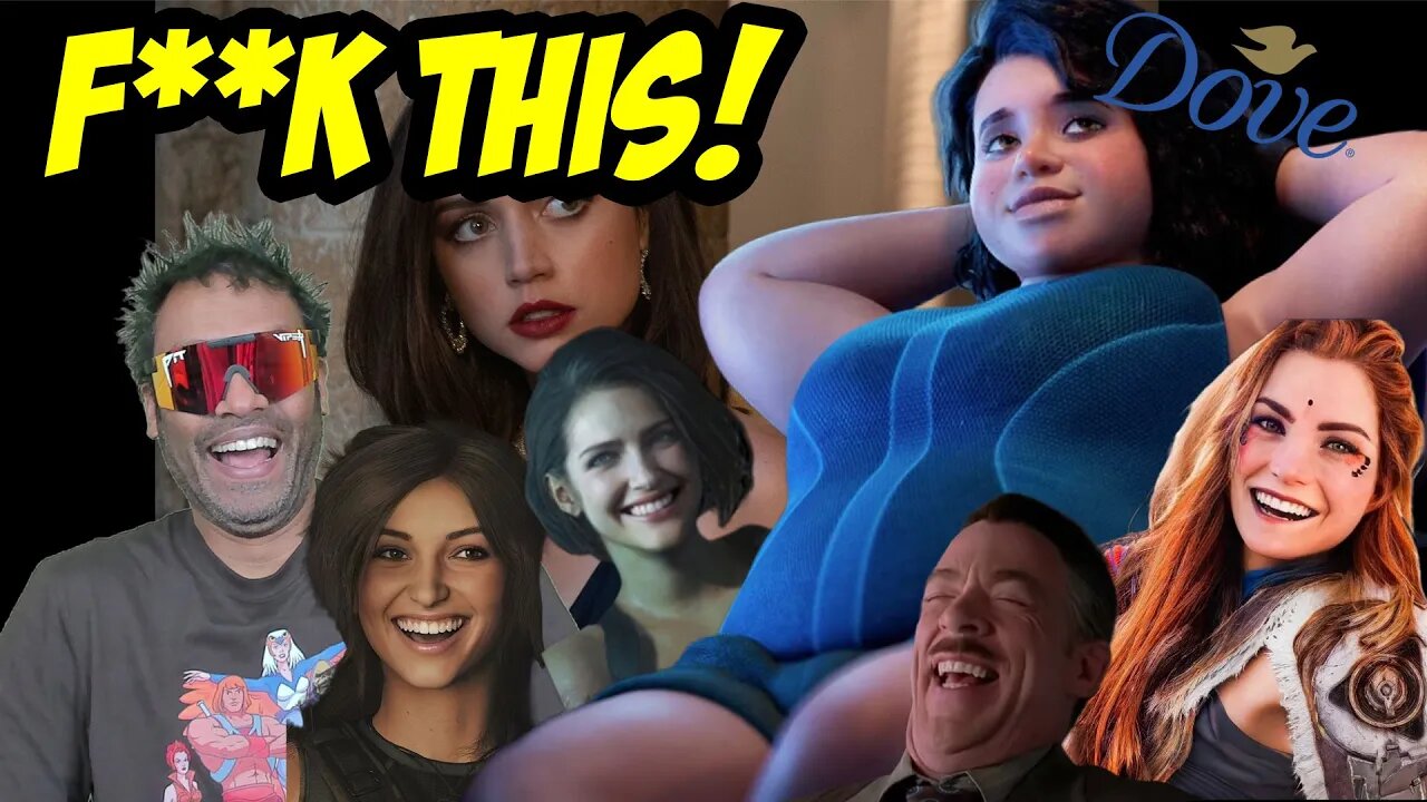 Dove UK Gets Destroyed by This Insane Take On Video Game Females - P*ss Off!