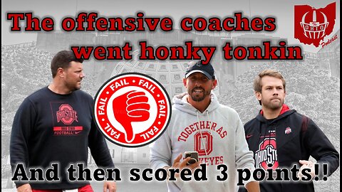 The offensive coaches went honky tonkin...and then scored 3 points!