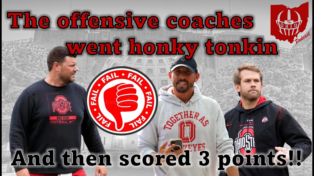 The offensive coaches went honky tonkin...and then scored 3 points!