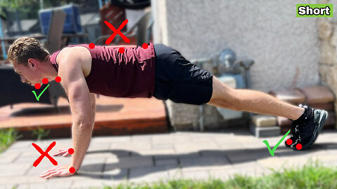 Proper Push Up Form! #shorts