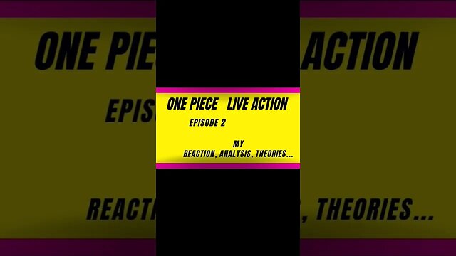 one piece live action reaction harsh&blunt episode 2 voice short