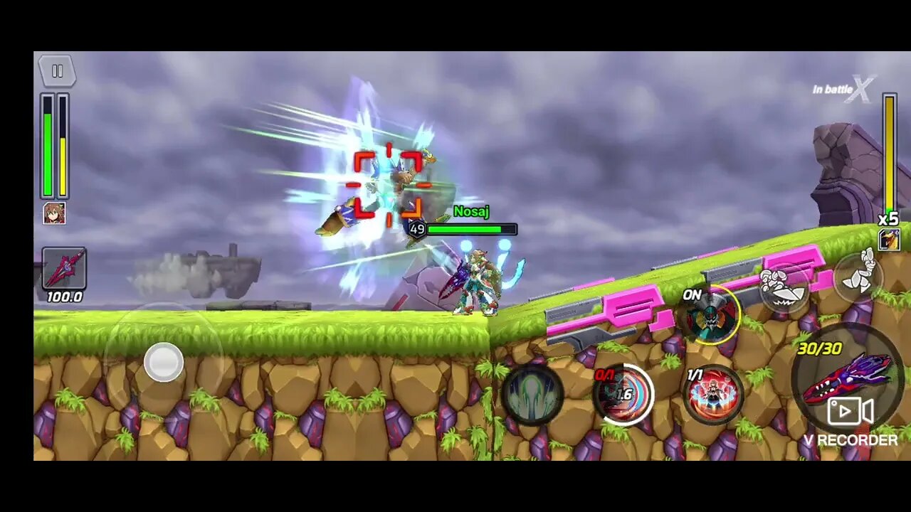 Mega man X dive boss battle stage 6 with Iris. Tough fight!!