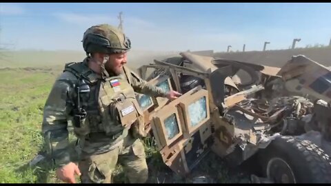 American Hummer destroyed in Ukraine