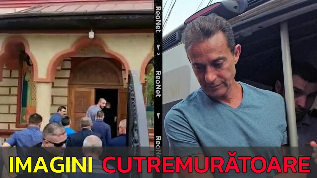 IMAGINI DE LA ÎNMORMÂNTAREA MAMEI LUI RADU MAZĂRE