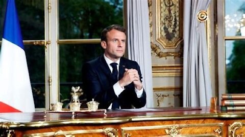 French President Macron -- 'Mandating People Having to be Vaccinated in Order to go to Hospital'