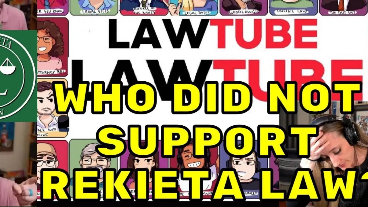 SURPRISE STREAM Feat Faran Balanced & Divinity & Grims Bar - Who didn't Support Rekieta Law Part 2