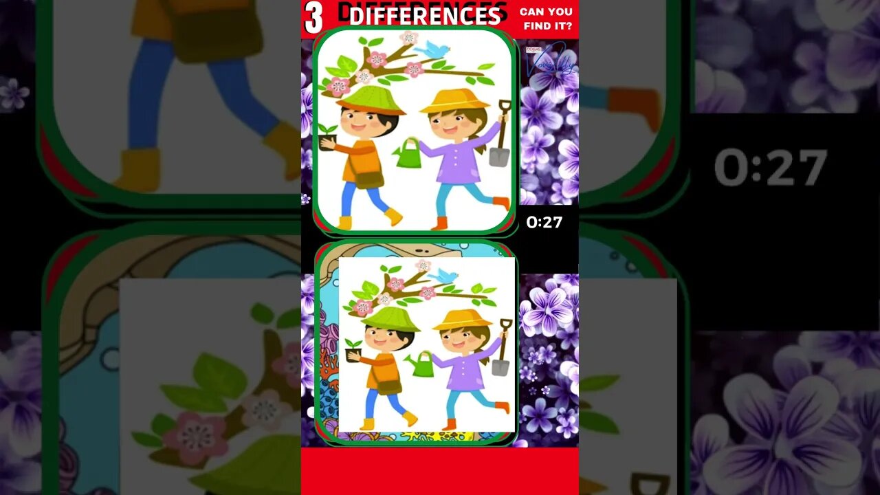 3 DIFFERENCES GAME | #83