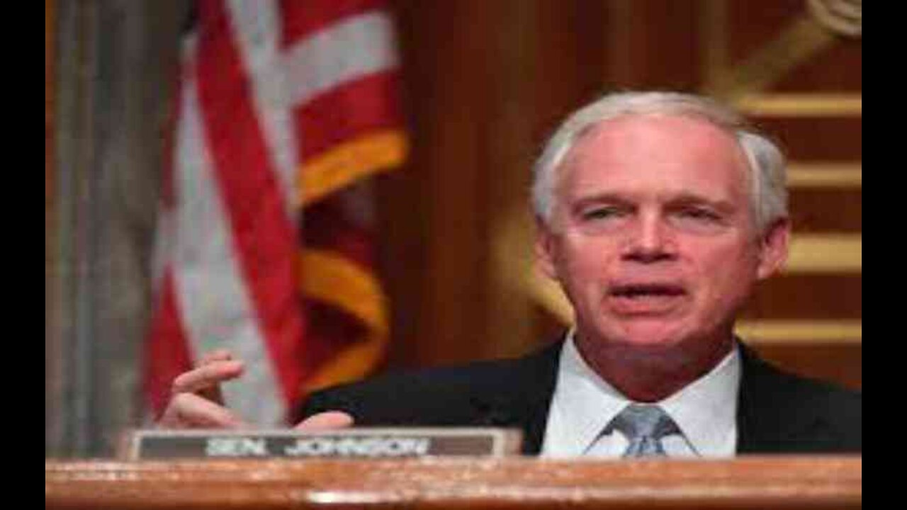 Sen. Ron Johnson to Newsmax: Biden 'Set Up' VP Harris for Failure