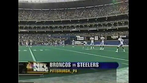 1997-12-07 Denver Broncos vs Pittsburgh Steelers