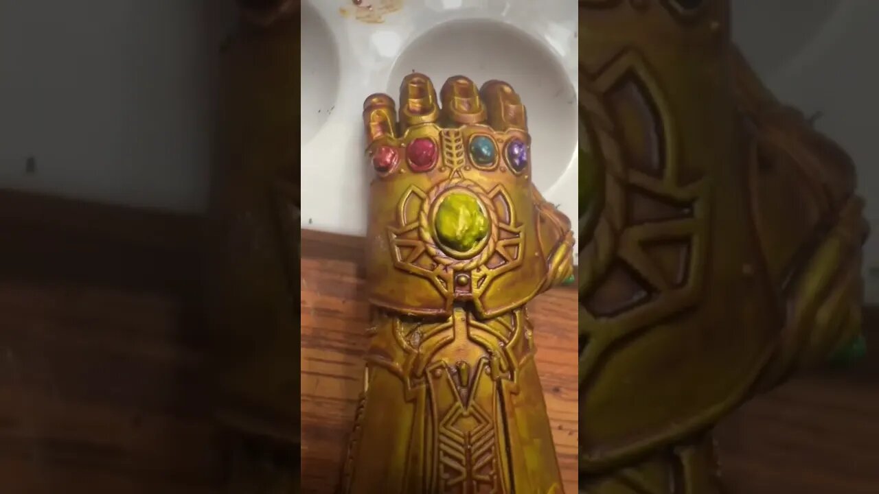 #MarvelComics #InfinityGauntlet painted with #ArmyPainter #SpeedPaint #marvelrpg #minipainting