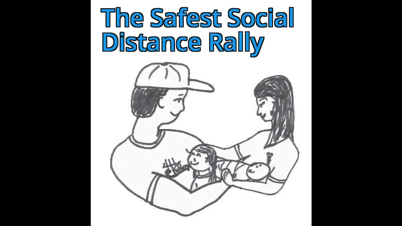 Safest Social Distance Rally, New Haven, CT 6/13/20