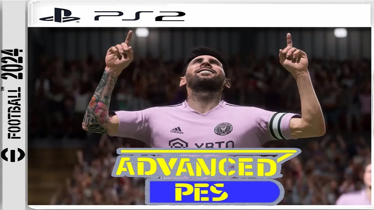 🚨SAIU! PES 2024 OFICIAL ADVANCED LETO EDITOR (PS2) ISO 100% ATUALIZADO! (PC, ANDROID, PLAYSTATION 2)