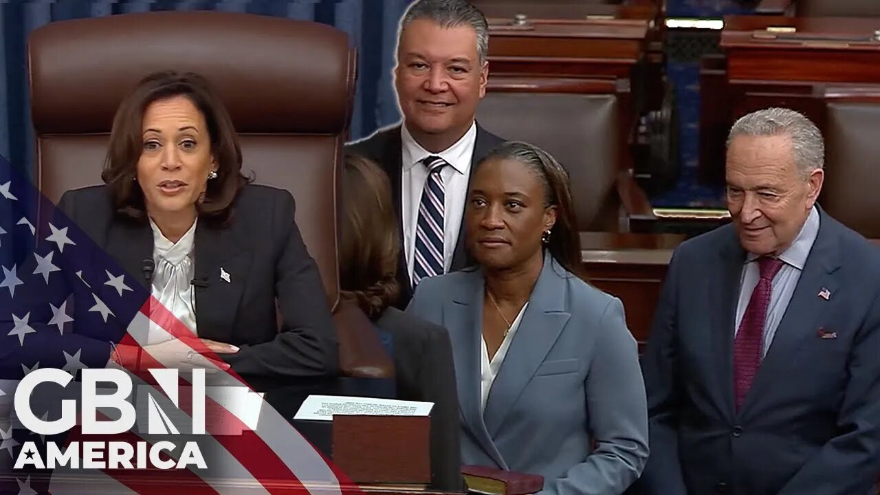 VP Kamala Harris swears In Laphonza Butler to the U.S. Senate, replacing the late Dianne Feinstein