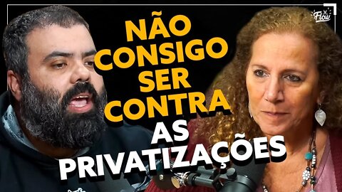 Igor DISCORDA de DEPUTADA sobre PRIVATIZAÇÕES