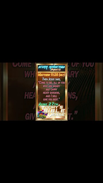 JUN 27, 2023 | Find REST in your UNREST - It's PTSD Awareness Day | Matthew 11:28 NLT