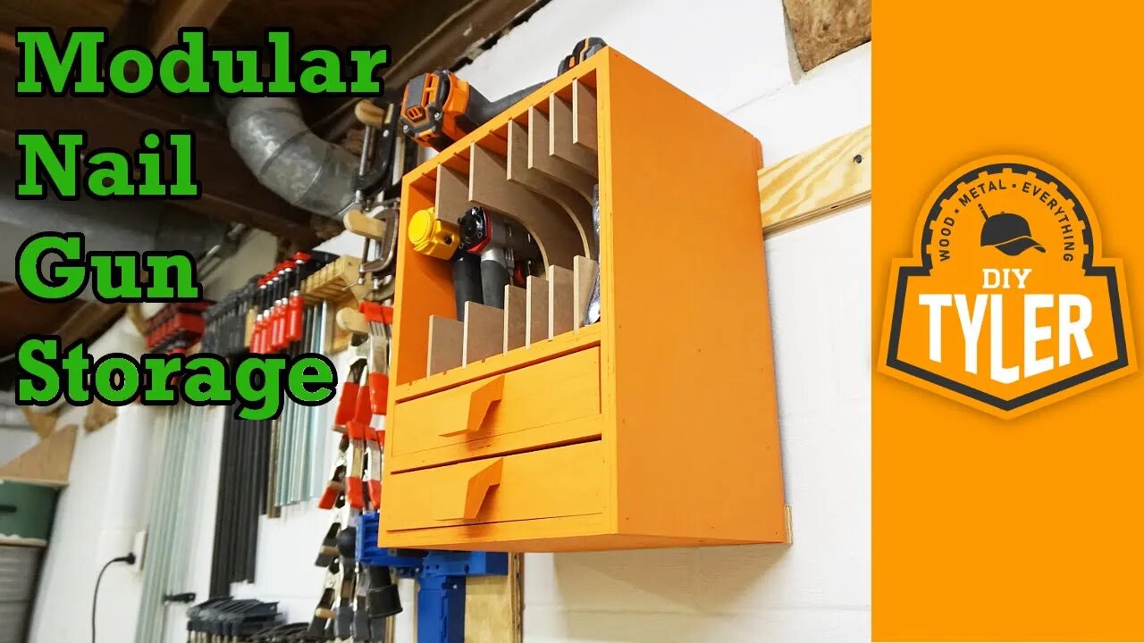 Modular Nail Gun Storage