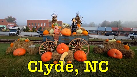 I'm visiting every town in NC - Clyde, North Carolina