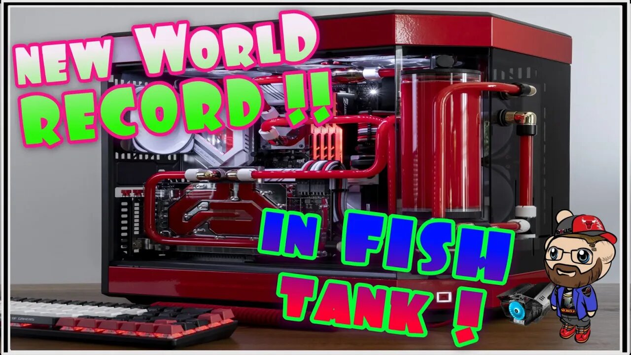 🖥️🖱️ World RECORD Broken! || 3Dmark FIRE STRIKE || Intel 11700K & GTX 1070 in an Aquarium PC Case!