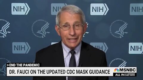 Fauci says jabbed and smart people both have snot in their nose, but still blames unjabbed