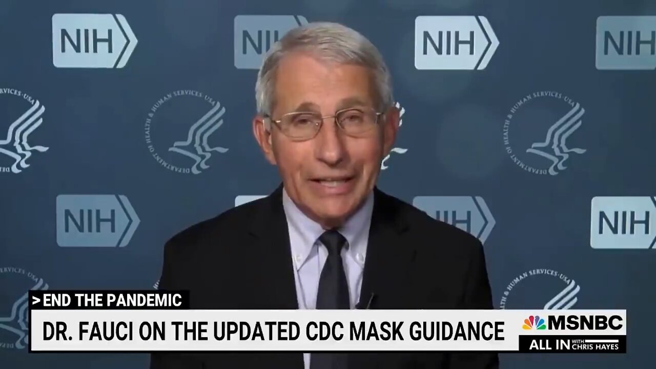 Fauci says jabbed and smart people both have snot in their nose, but still blames unjabbed