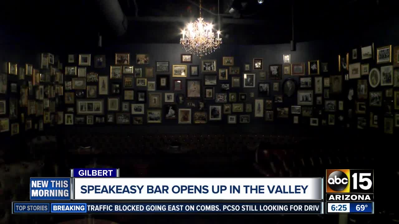 Inside look at Gilbert's first speakeasy-style cocktail bar