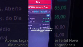 Operação no Mini Índice @thebigbosstrader #rendavariavel #trading #daytrade #trader