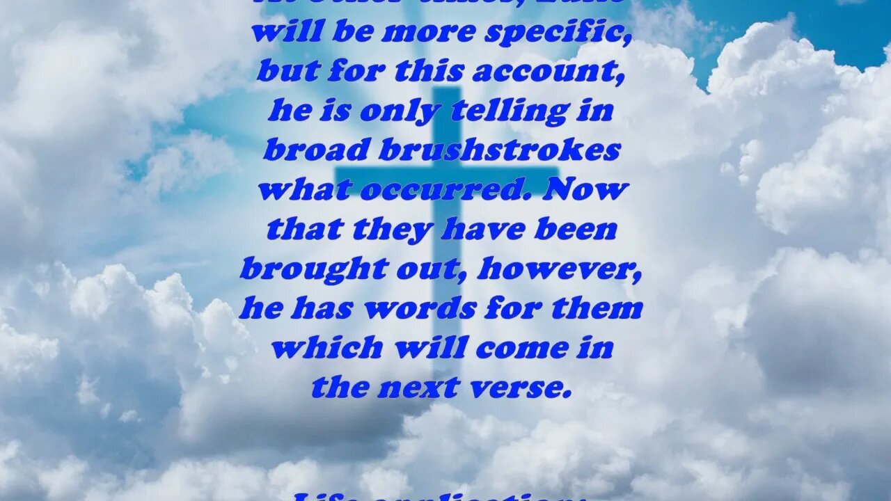 Daily Bible Verse Commentary - Acts 5:19