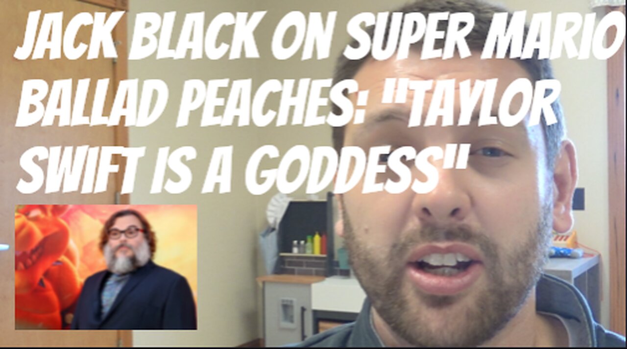 Jack Black On Super Mario Ballad Peaches: "Taylor Swift Is A Goodness"