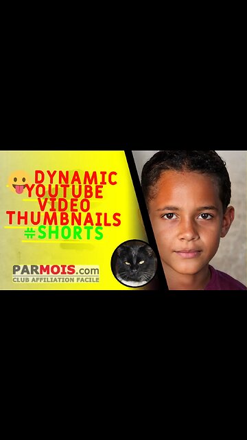 😛 Dynamic Youtube Video Thumbnails #shorts