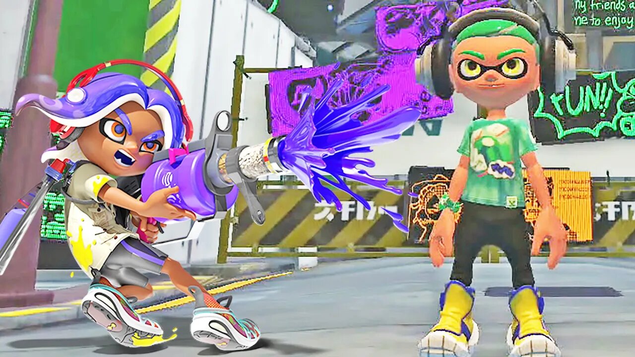 Splatoon 3: 1ª Vez no Splatfest - Verde Neon