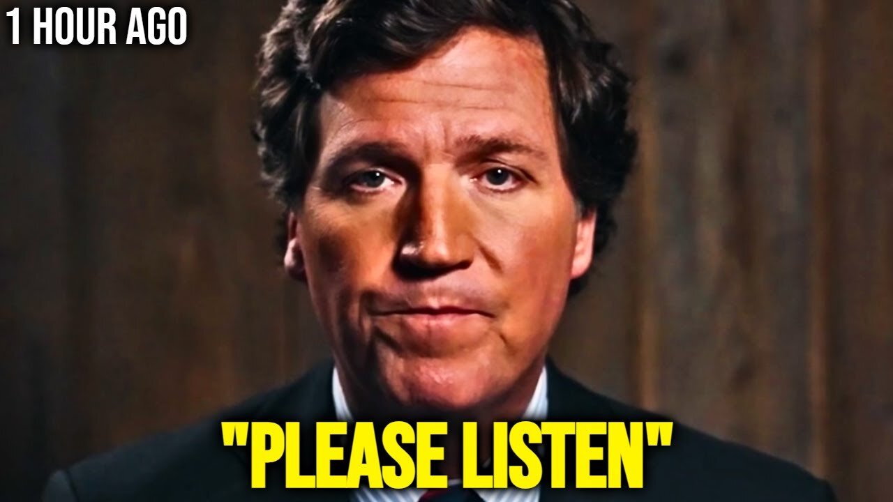 BOMBSHELL! "They Want Me K*lled for Talking About This.." with Tucker Carlson