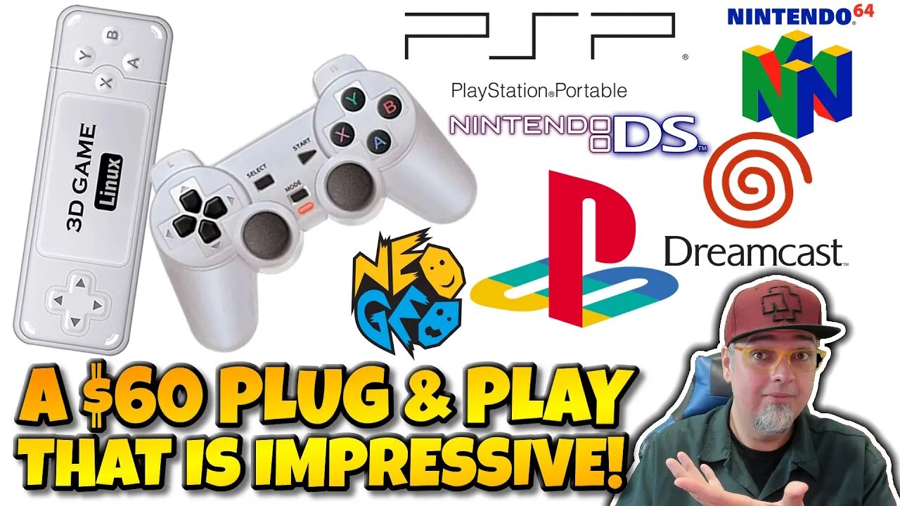 This CHEAP RETRO Plug & Play Console Actually IMPRESSED ME! Powkiddy Y6 Review!