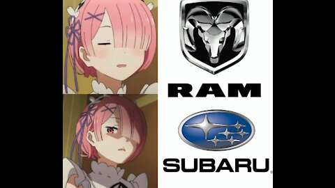 Re:Zero Ram Subaru Meme