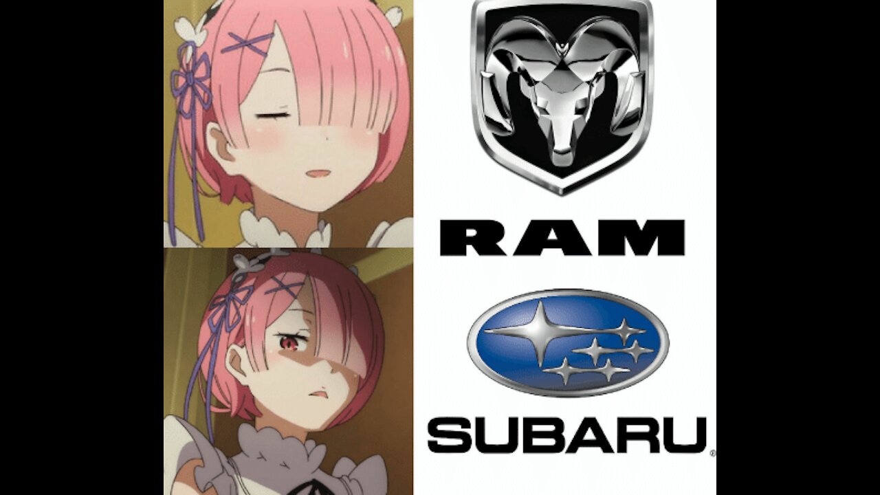 Re:Zero Ram Subaru Meme