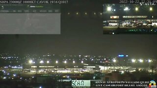 OVNIS LUZES MISTERIOSA SÃO VISTA POR PILOTOS NO AEROPORTO EM GUARULHOS