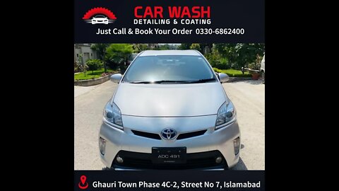 Toyota Prius Car Detailing #shorts +923306862400