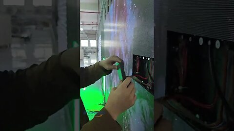 Found the problem module upside down, let's fix it.#shorts #eagerled #leddisplay #led