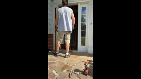 New Front Door, With Side Glass Timelapse