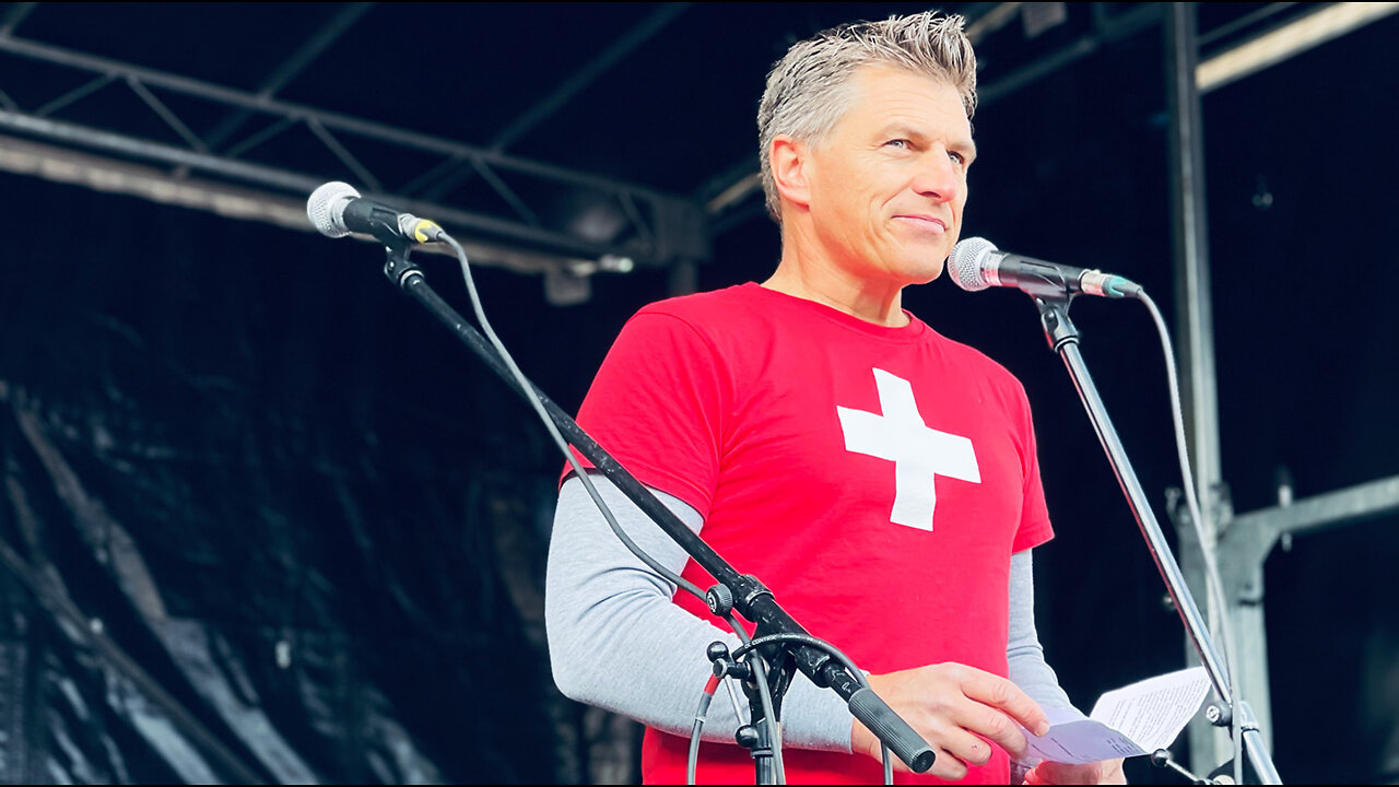 Kundgebung Zürich Oerlikon 19.02.2022 - Josef Ender, Aktionsbündnis Urkantone