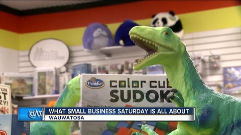 Wauwatosa toy store urges shoppers to think small