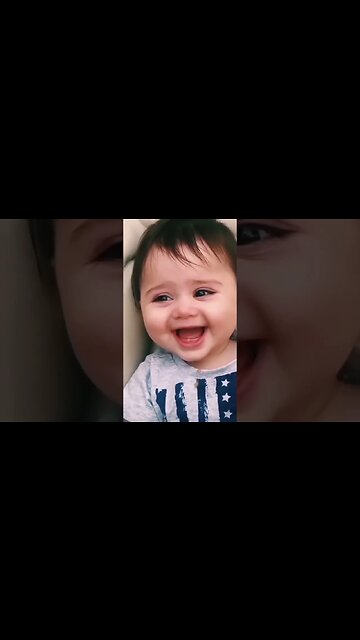 baby laughing hysterically / baby funny video status 😂😂